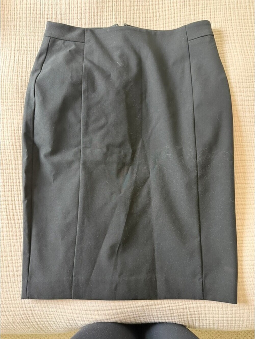 Ann Taylor Black Pencil Skirt Size 8